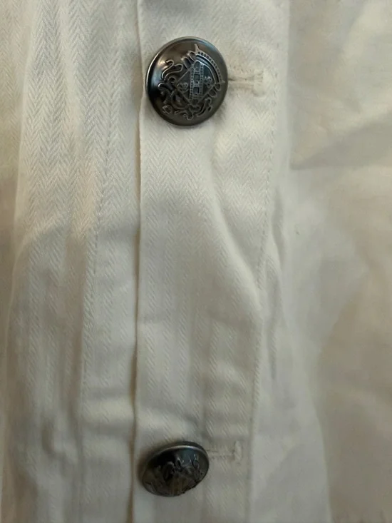 Free People Cotton Asymmetrical-Hem Harlow Blazer - Picture 15 of 16